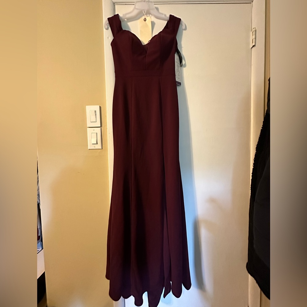 Brand new with tags, unaltered, size 2 Bill Levkoff bridesmaid dress